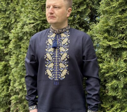 Вишиванка чоловіча “Дубок” льон