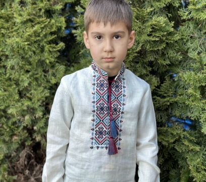 Вишиванка для хлопчика Барви (Х0302)