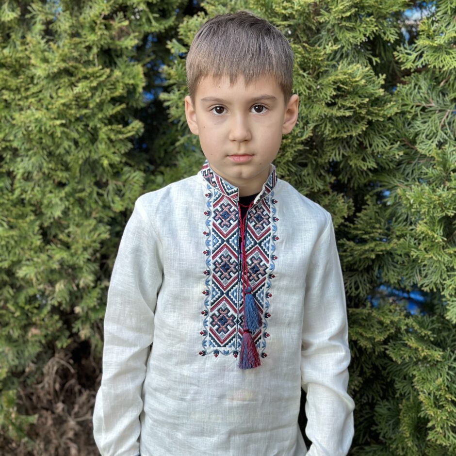 Вишиванка для хлопчика Барви (Х0302)