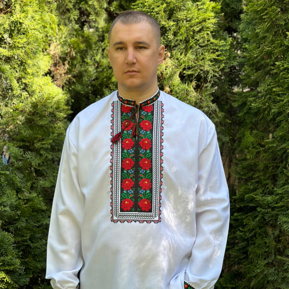Вишиванка чоловіча “Борщівська” (7713)