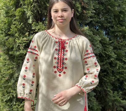 Вишиванка жіноча “Вітряниця” (льон)