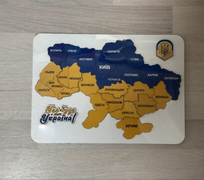 Карта України пазл 34х24,5см