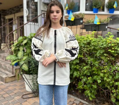 Вишиванка жіноча “Ластівки ” (9507)