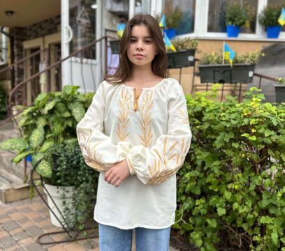 Вишиванка жіноча “Колоскова” (9507)