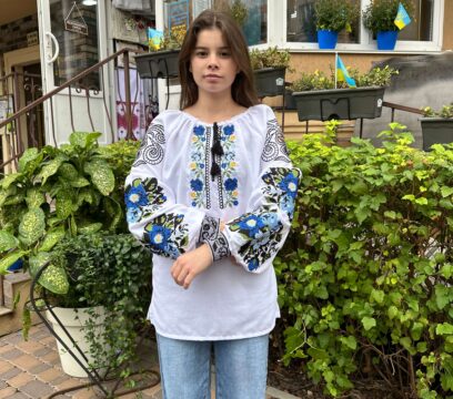 Вишиванка жіноча “Коломийська косиця” (8804)