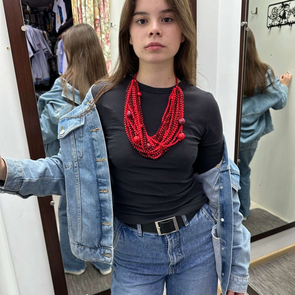 Намисто павутинка велика