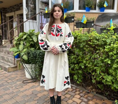 Сукня жіноча коротка “Калина”