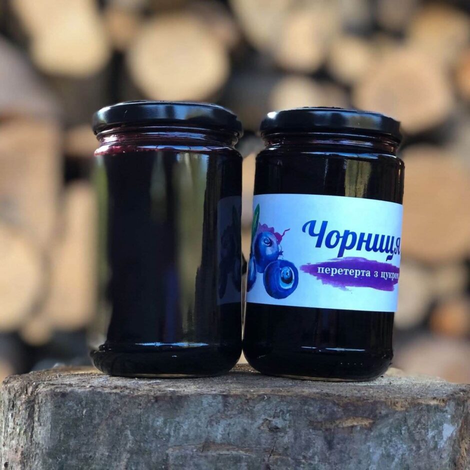 Варення з чорниці 320 мл