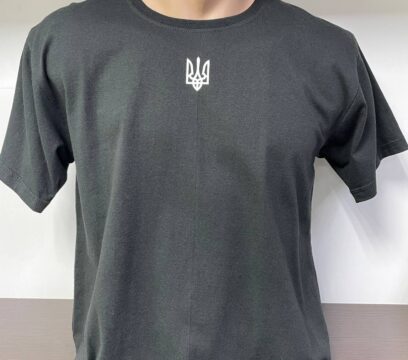 Футболка чоловіча “ ТРИЗУБ  “ білий