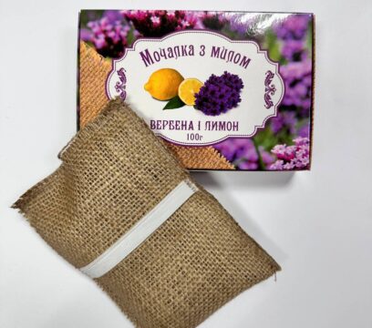 Мочалка з милом “Вербена і лимон”