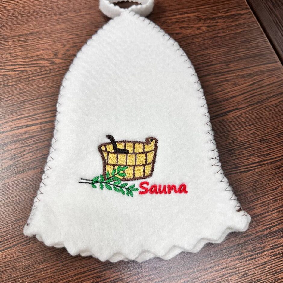 Шапка для бані та сауни “Sauna”