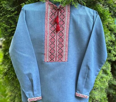 Вишиванка хлопчача “Традиційна”(11-12р)с/ч