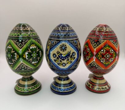 Писанка дерев’яна на ніжці Р/Р